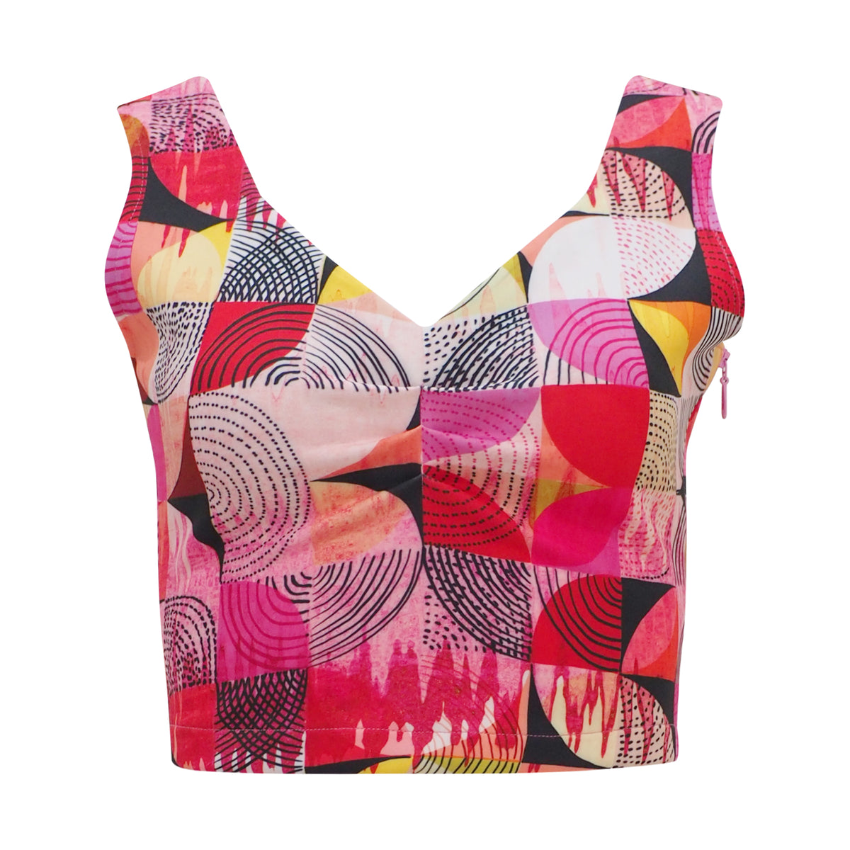 Retro Red Blarette Top (6969692684311)