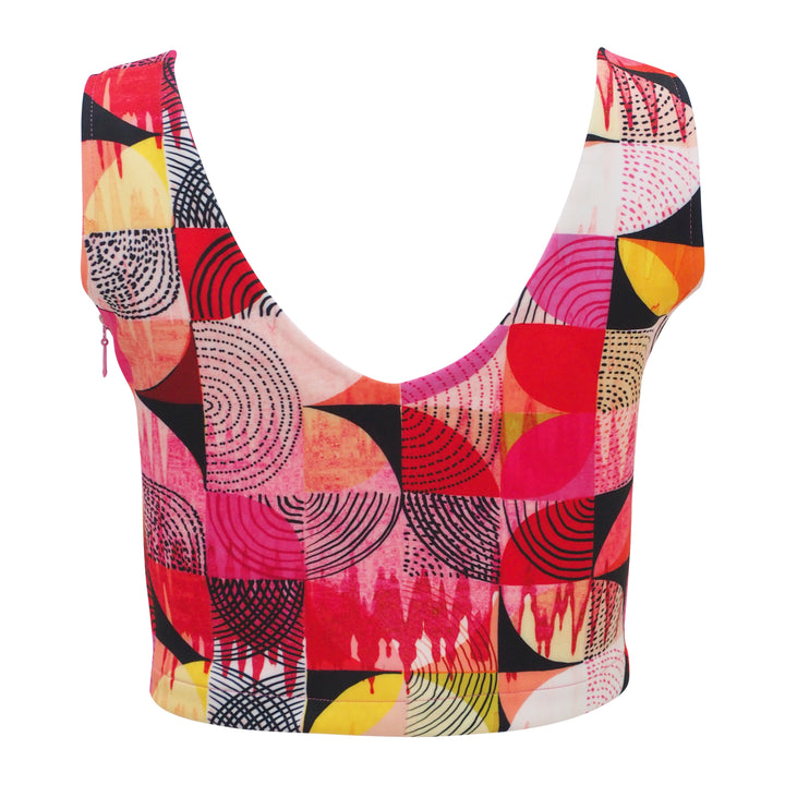Retro Red Blarette Top (6969692684311)
