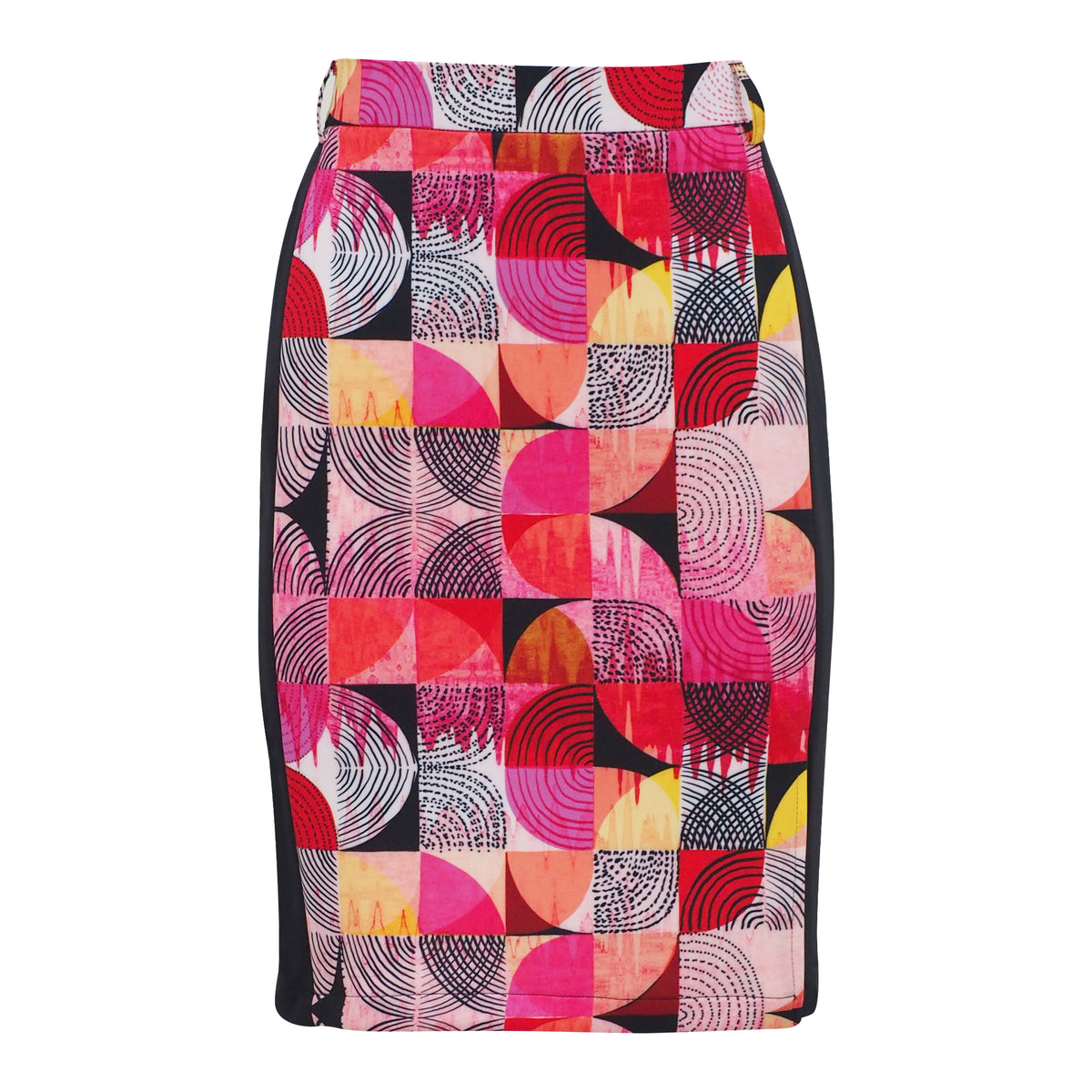 Retro Red Pencil Skirt (6969693175831)
