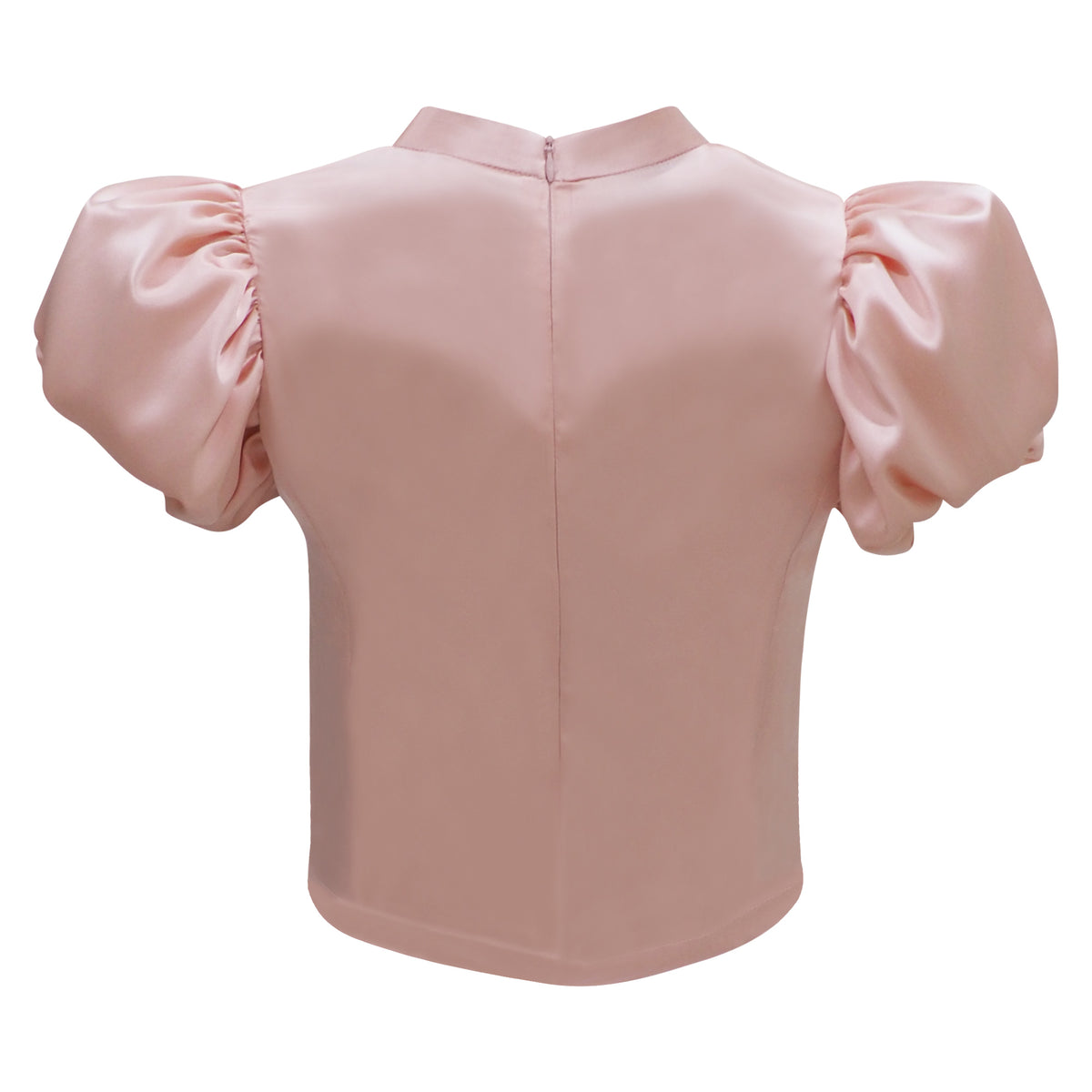 Central Celebration eastside dusty pink silk top (6992625041431)