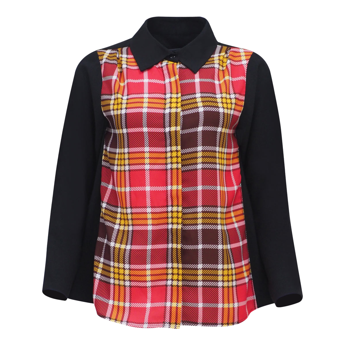 Central London Red ganger black top (6992609869847)