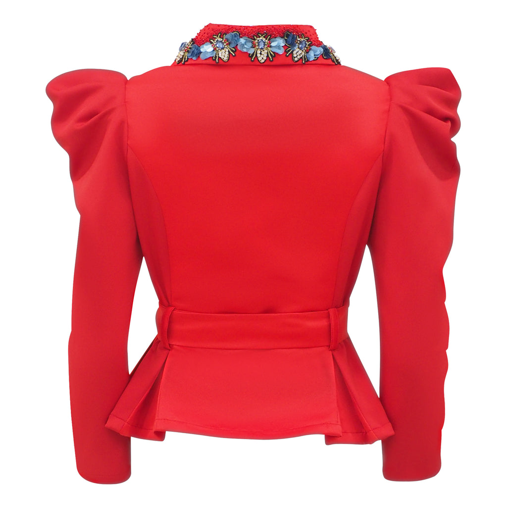 Central Celebration New Miranda Red Top with Sequince (7007636357143)