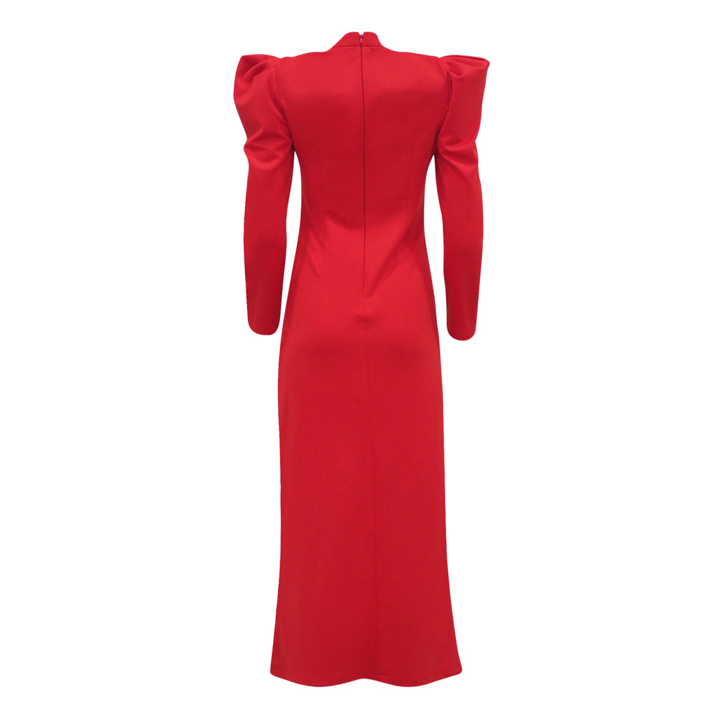 Central Celebration new queen long red dress (7010111684631)
