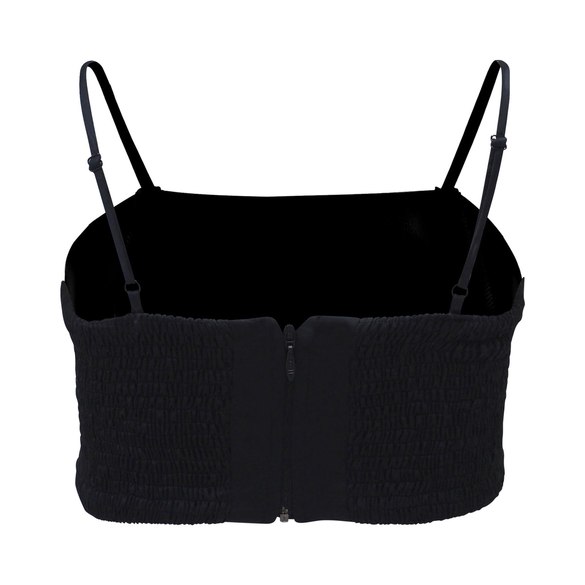 Bra Leather Top with sequince #1 (7021570457623)