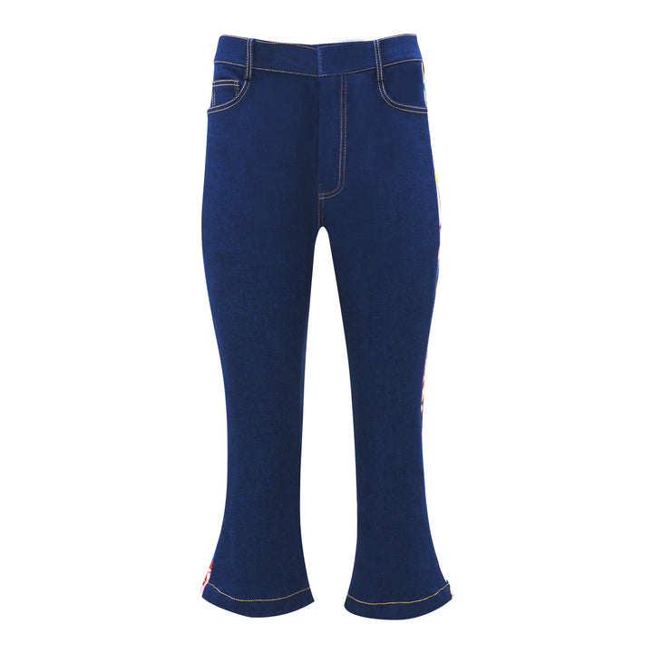Diversity Signature Denim Bell Bottom Medium Pant (7021566525463)