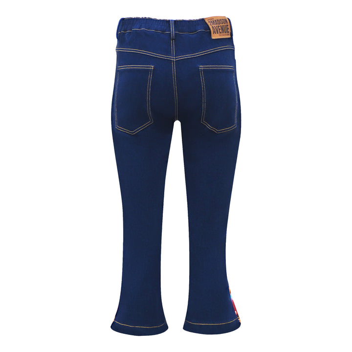 Diversity Signature Denim Bell Bottom Medium Pant (7021566525463)