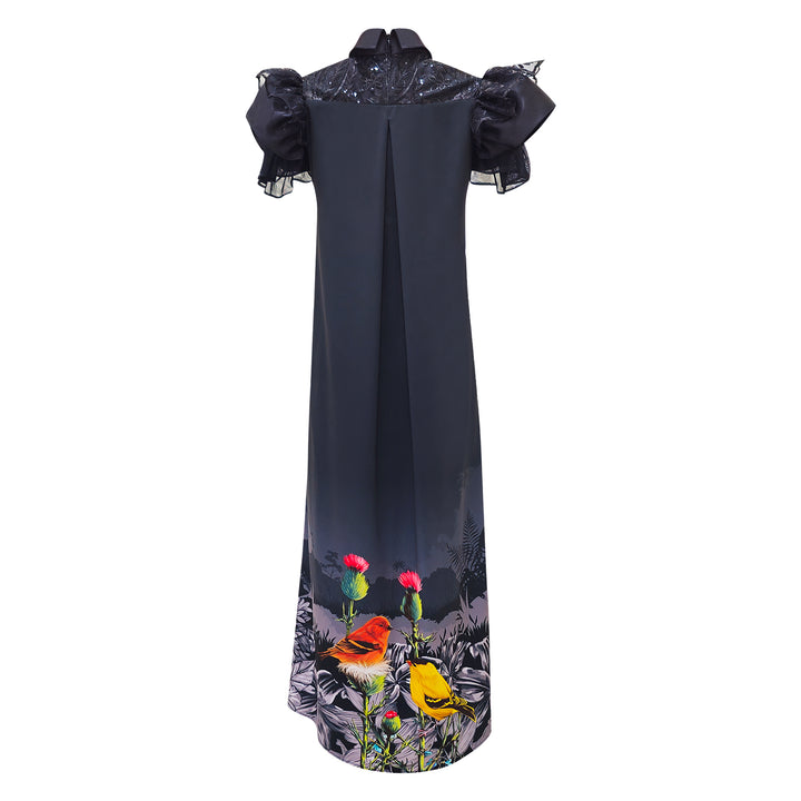 Central Park Black Irana lace dress (7045689933847)