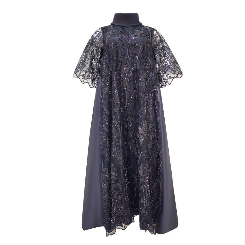 Central Park Black victoria lace dress (7048769372183)