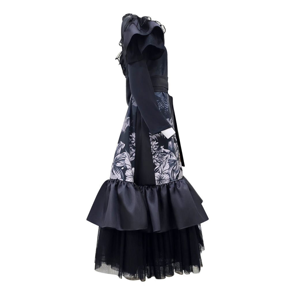 Central Park Black new hasna dress (7063266459671)
