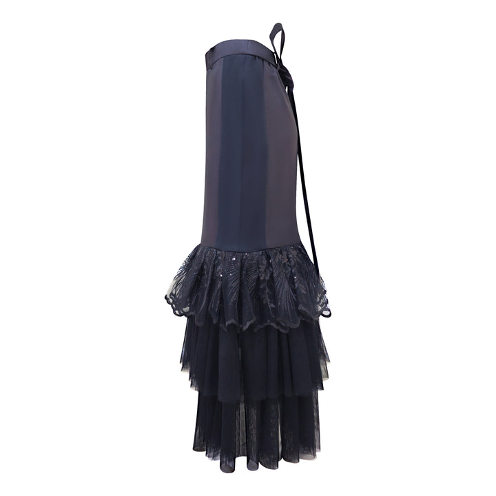 Central Park Black carrie lace skirt (7045692981271)