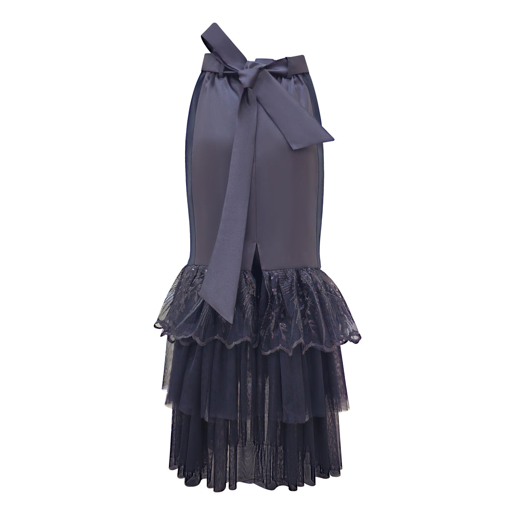 Central Park Black carrie lace skirt (7045692981271)
