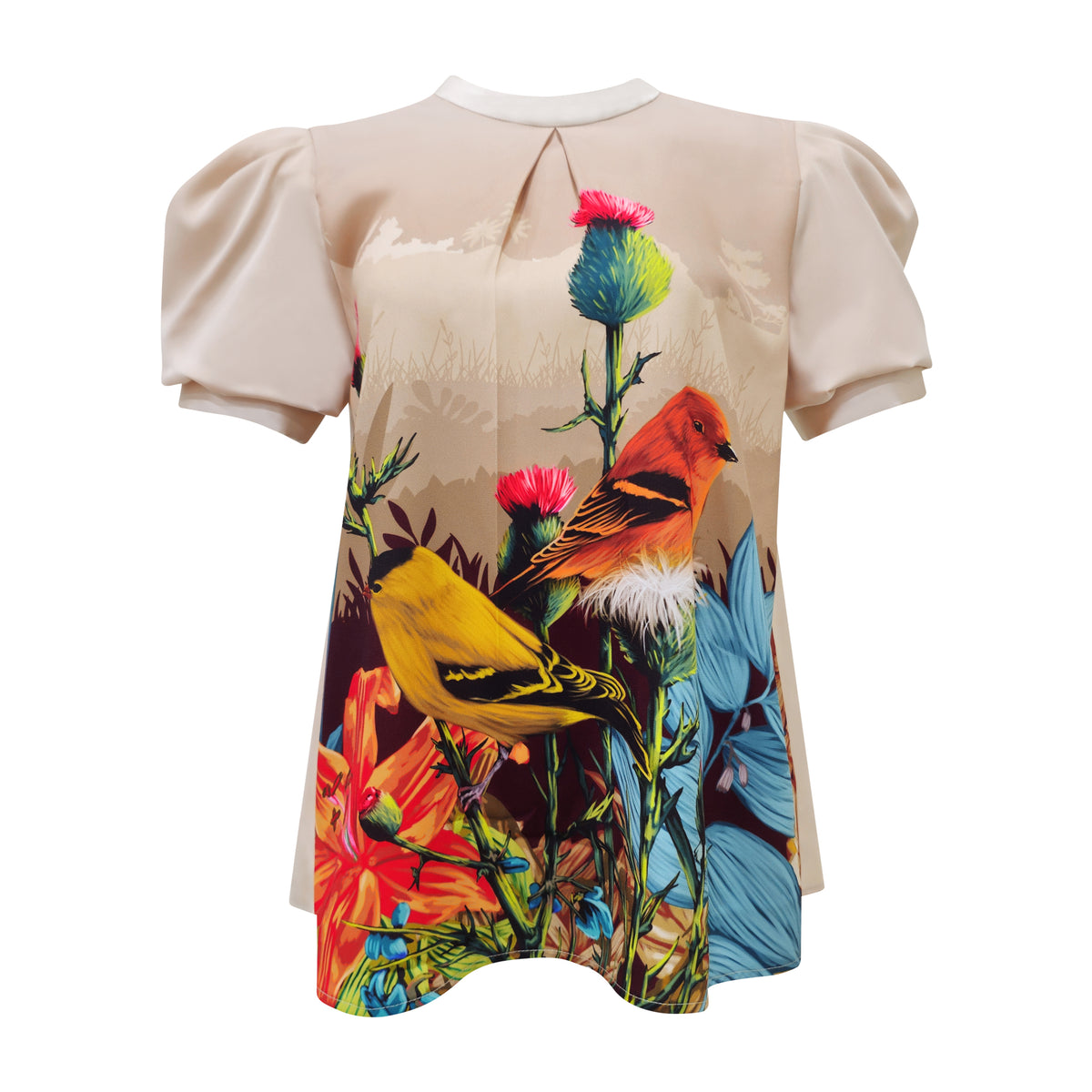 Central Park Beige light agnez fancy T-shirt (7054474412055)
