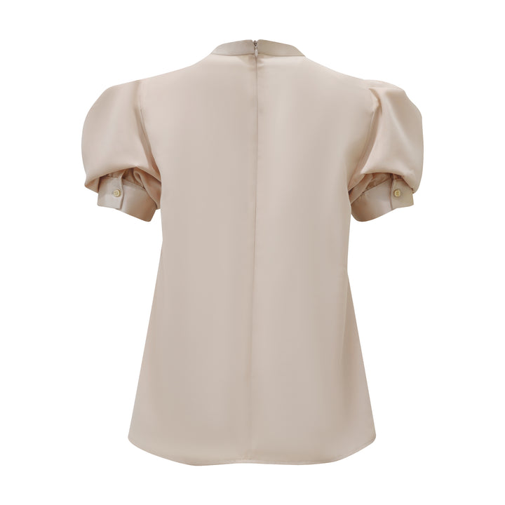 Central Park Beige light agnez fancy T-shirt (7054474412055)
