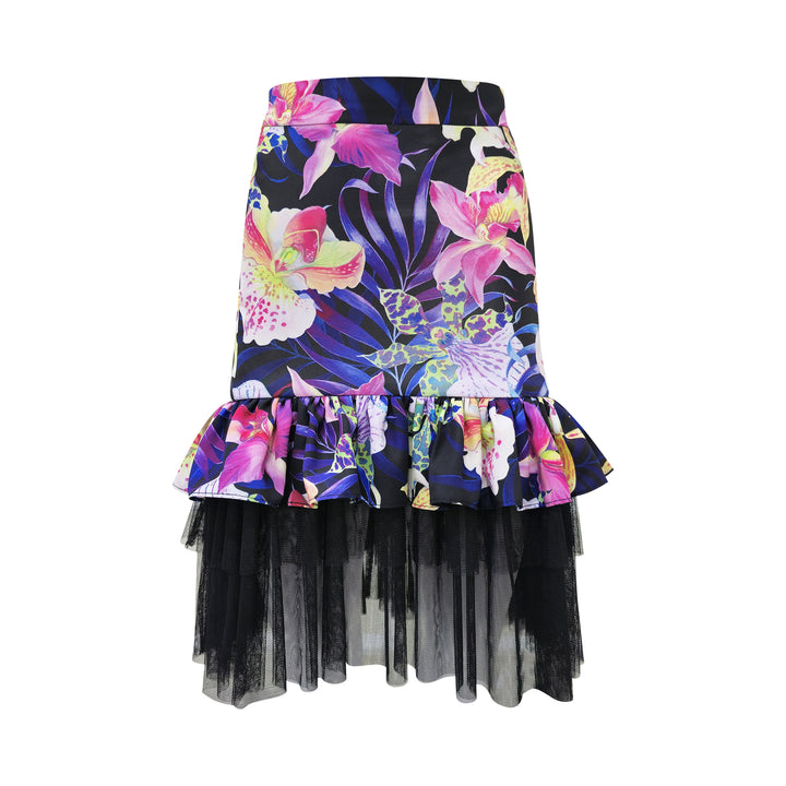 Becoming Orchid Carrie black short skirt (7085509804055)