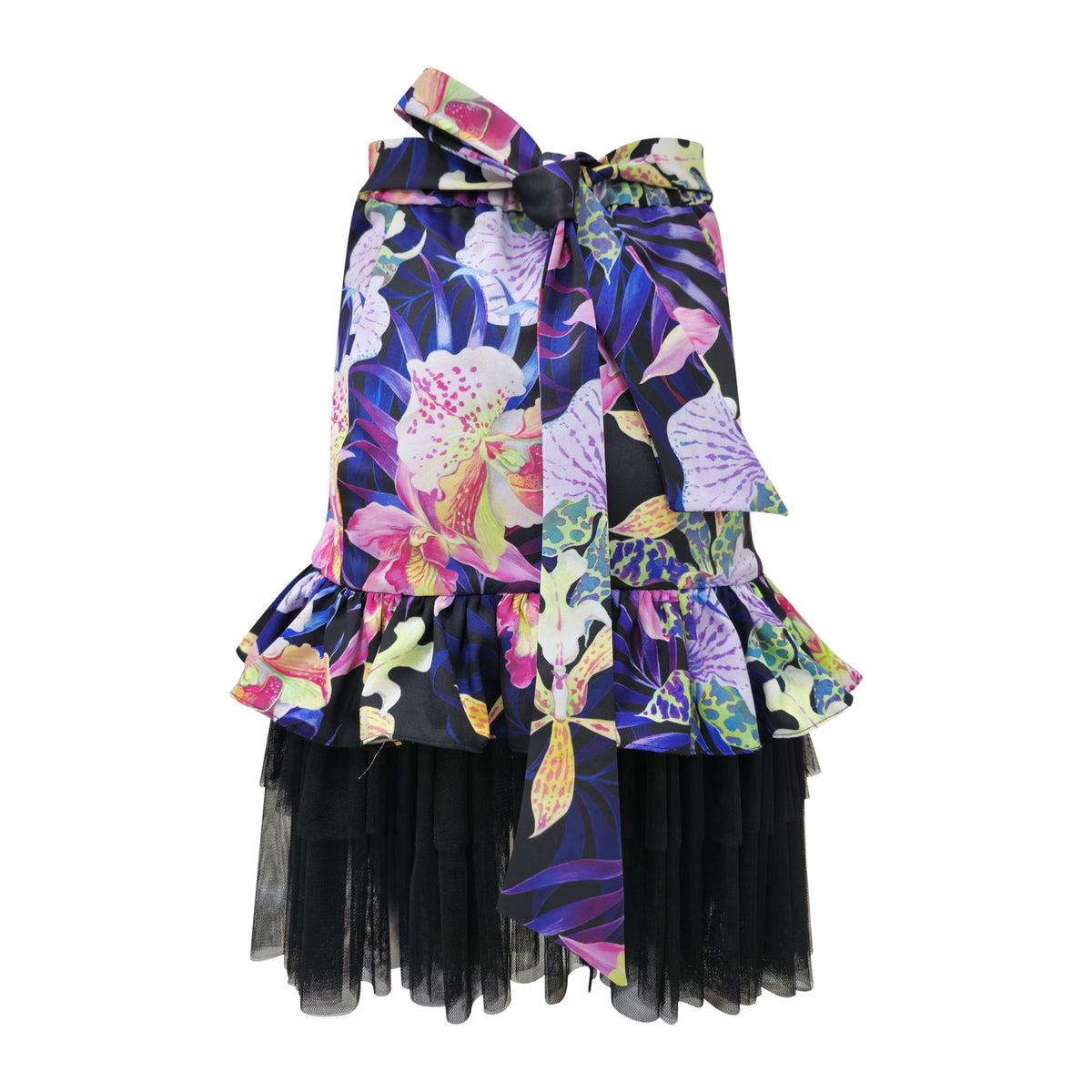 Becoming Orchid Carrie black short skirt (7085509804055)