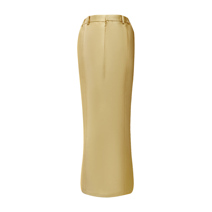 Central Gold New Set Sleveless Dress (7183672672279)
