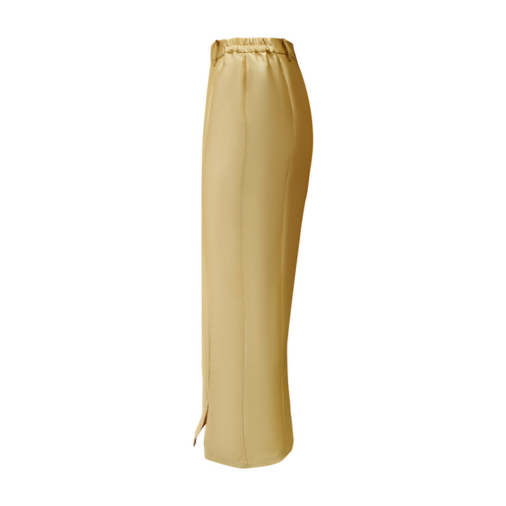 Central Gold New Set Sleveless Dress (7183672672279)