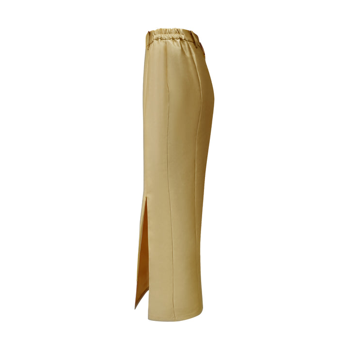 Central Gold New Set Sleveless Dress (7183672672279)