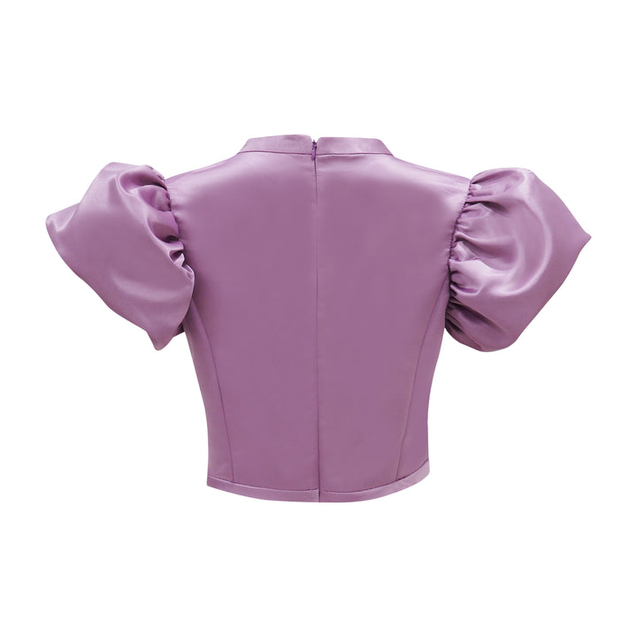 Becoming Eastside Cropped top in Lilac (6912522158103)