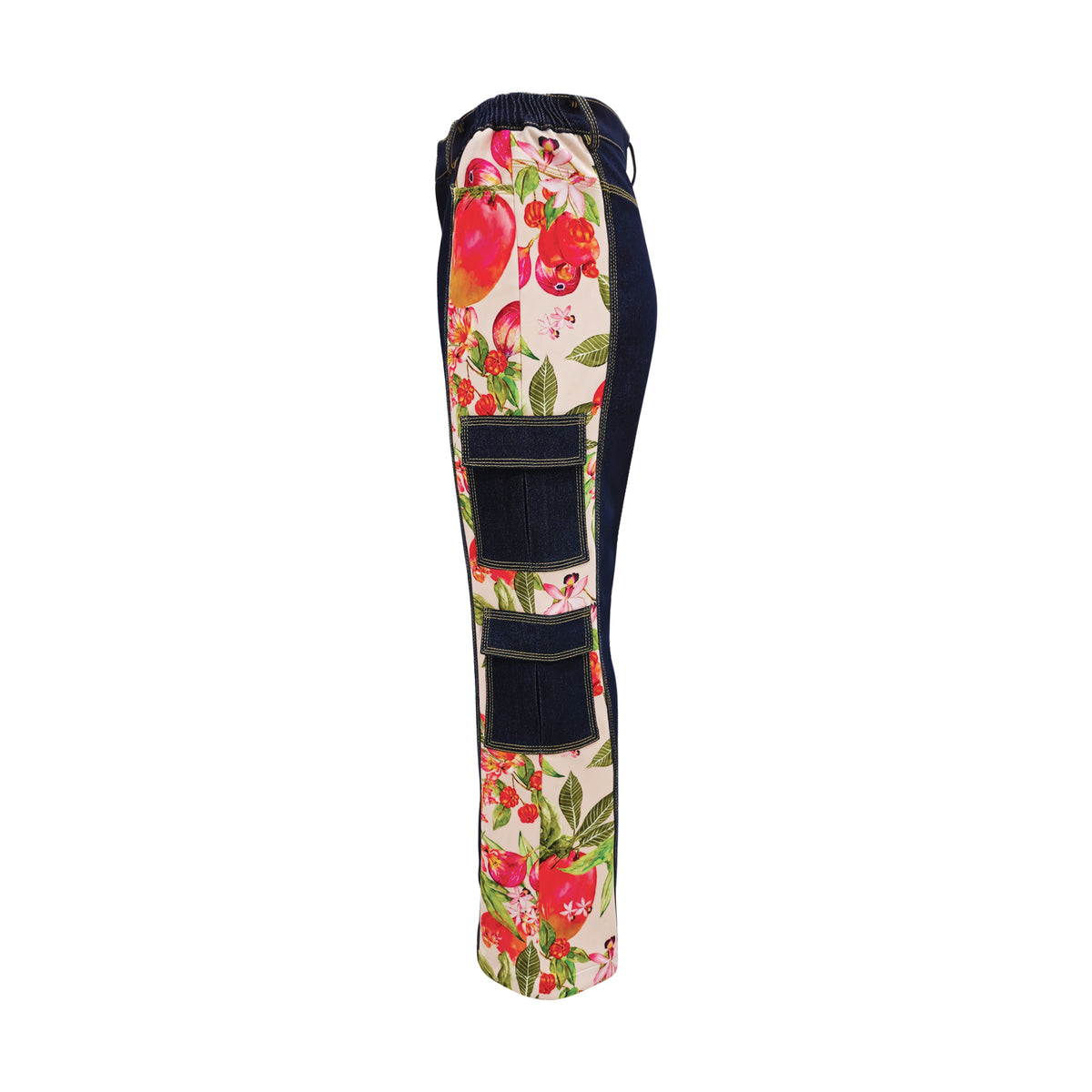 Paradise cargo denim pant (7260263120919)