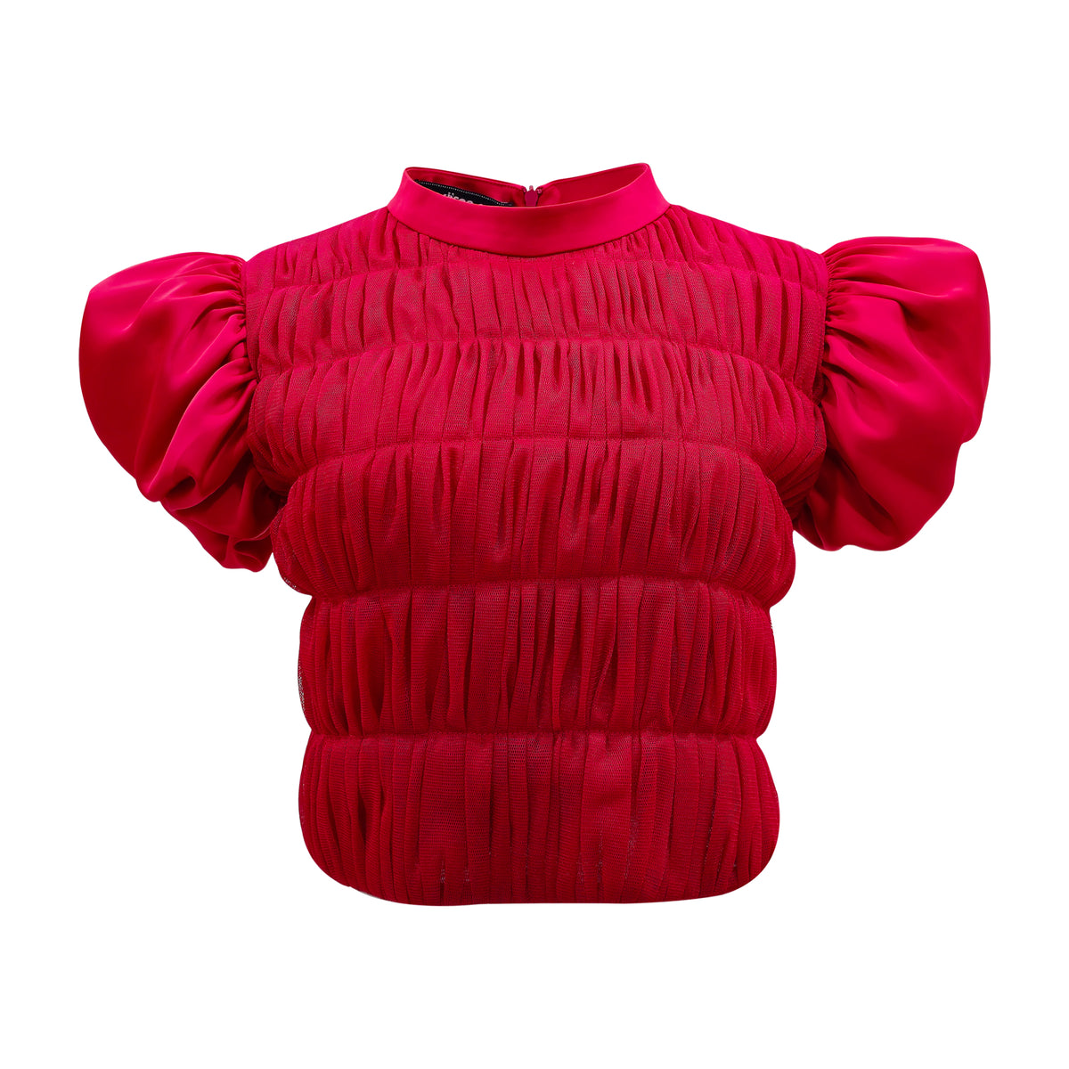 Central Celebration Eastside Royal tulle Red Top (7285549170711)