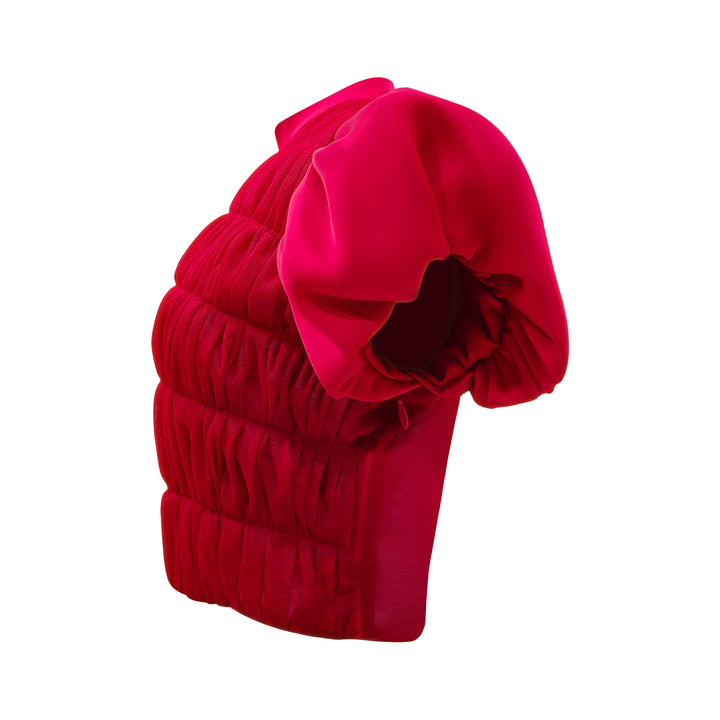 Central Celebration Eastside Royal tulle Red Top (7285549170711)
