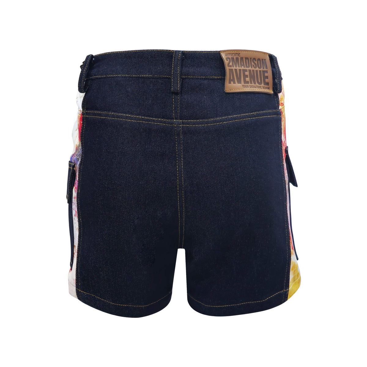 The Canvas denim short pant (7316825243671)