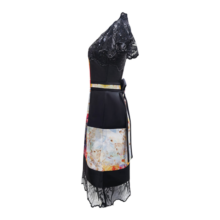 The Canvas jennifer black dress (7316824358935)