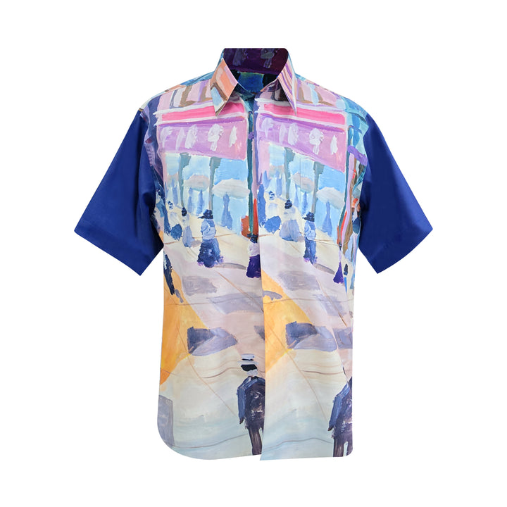 Downmidup Blue Man Shirt (7303349108759)