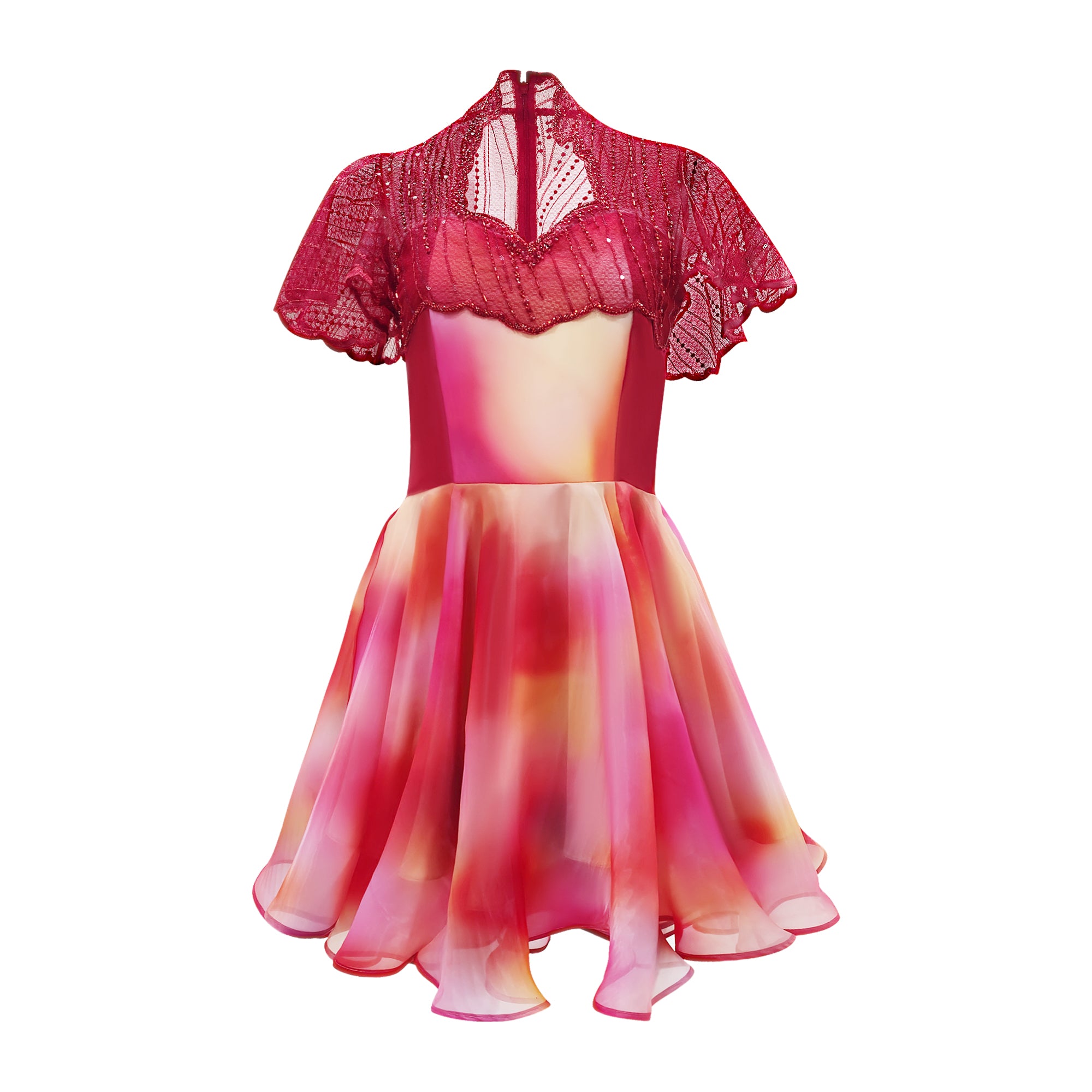 chinese dress ladies Blurred Lines Swing Dress  Sahara