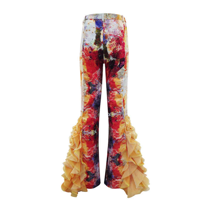 The Canvas lydia pant with tulle (7316825571351)