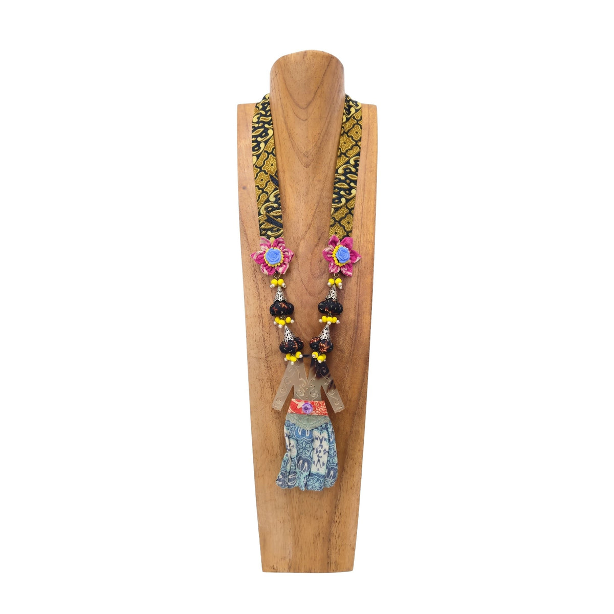 Batik Kebaya Necklace #2 - 2MADISONAVENUE.COM