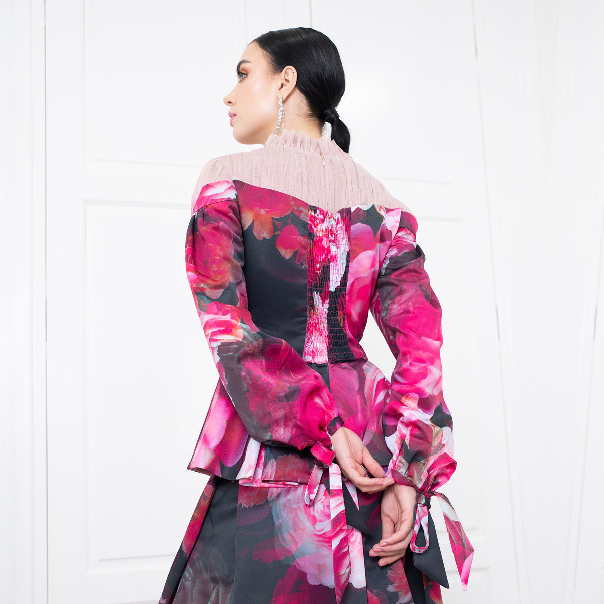 Becoming Night Rose New Queen Blouse (6888024047639)