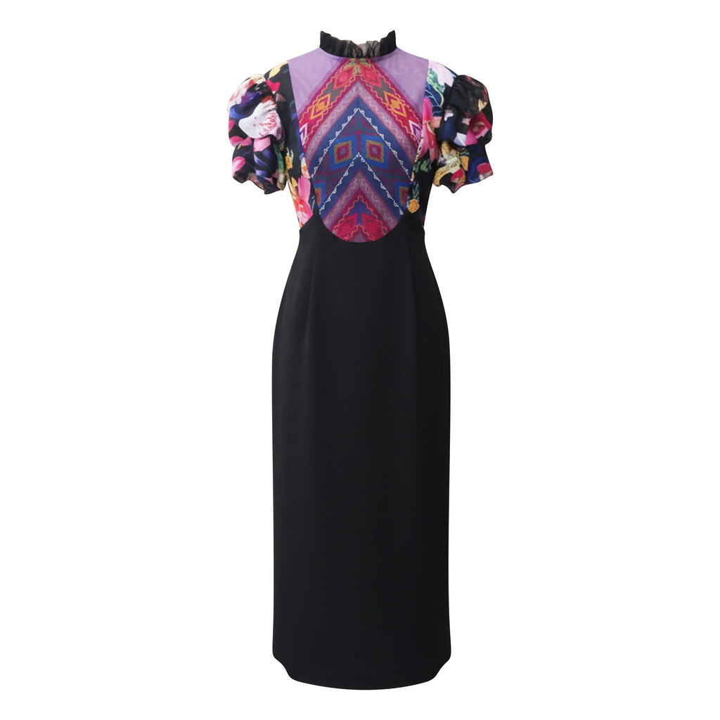 Becoming Orchid new mikah black dress
