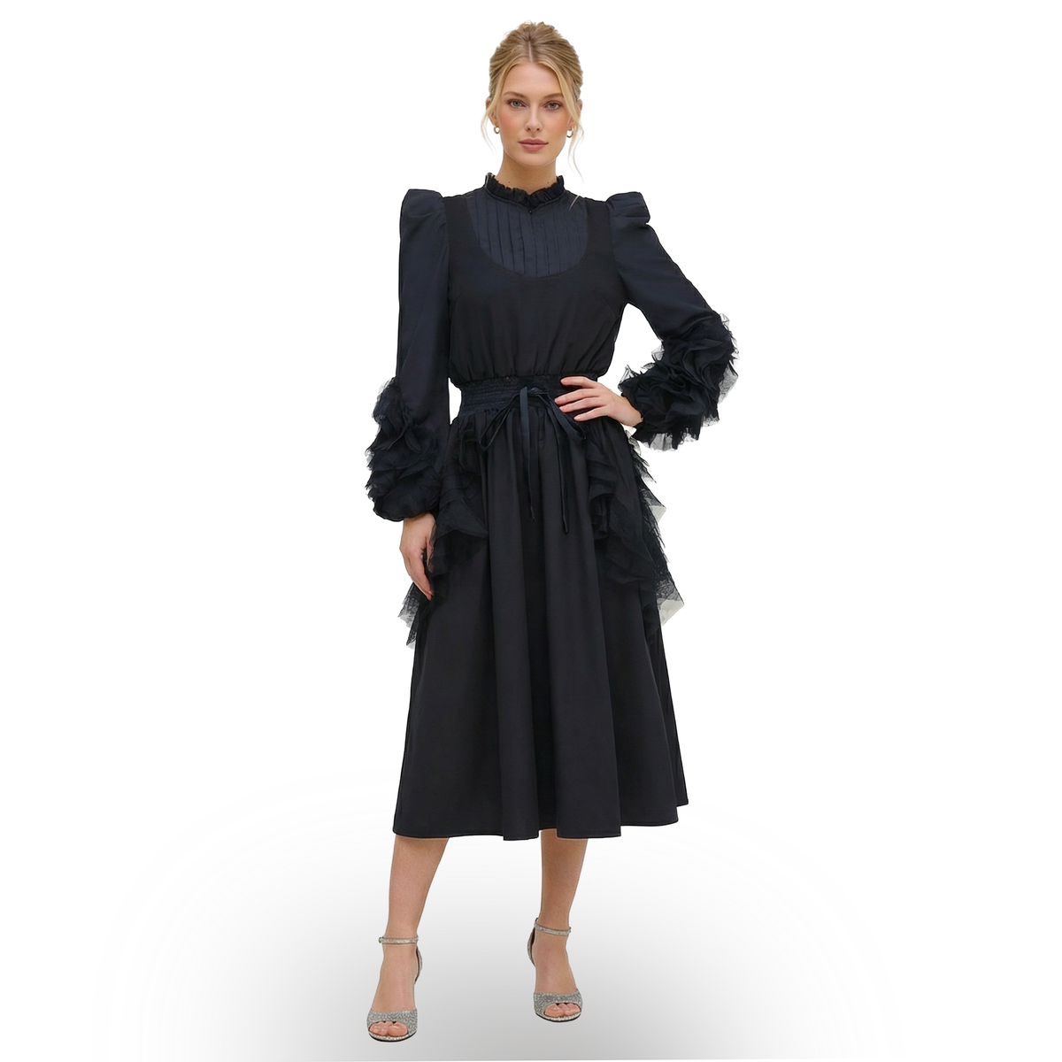 Becoming Selena Medium Black Dress - 2MADISONAVENUE.COM