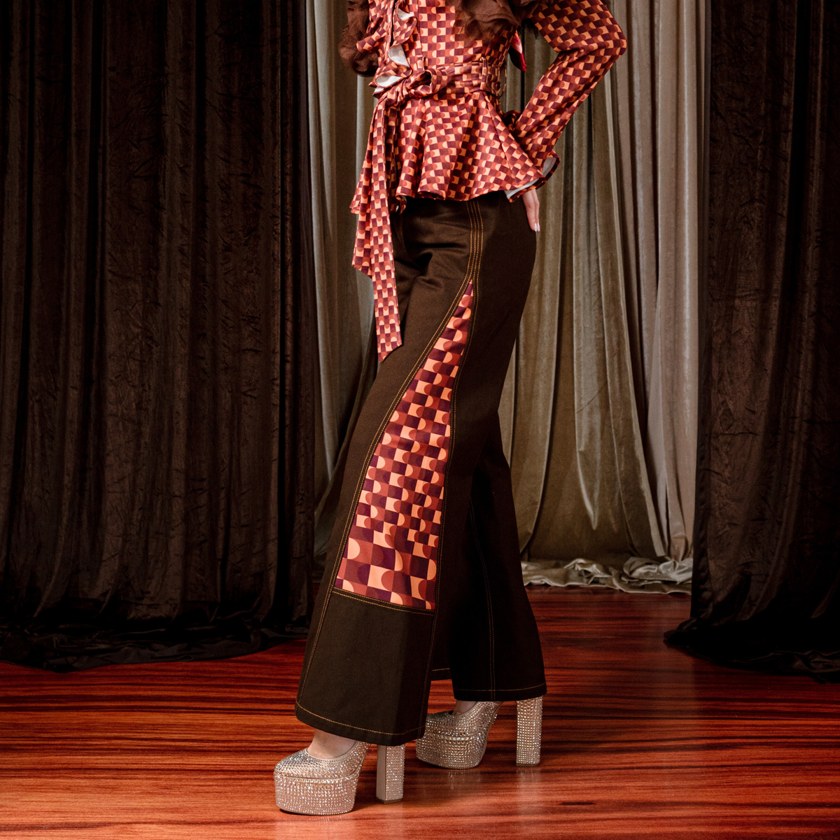 BonitaGO Cullote denim pant - 2MADISONAVENUE.COM