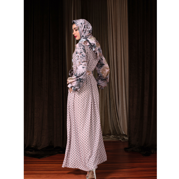BonitaGo Platinum romanza long dress - 2MADISONAVENUE.COM