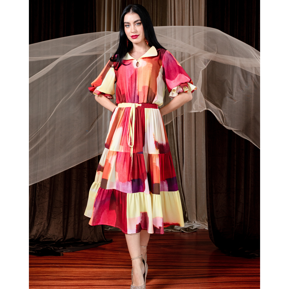 Bonita AP Brown merindu medium dress - 2MADISONAVENUE.COM