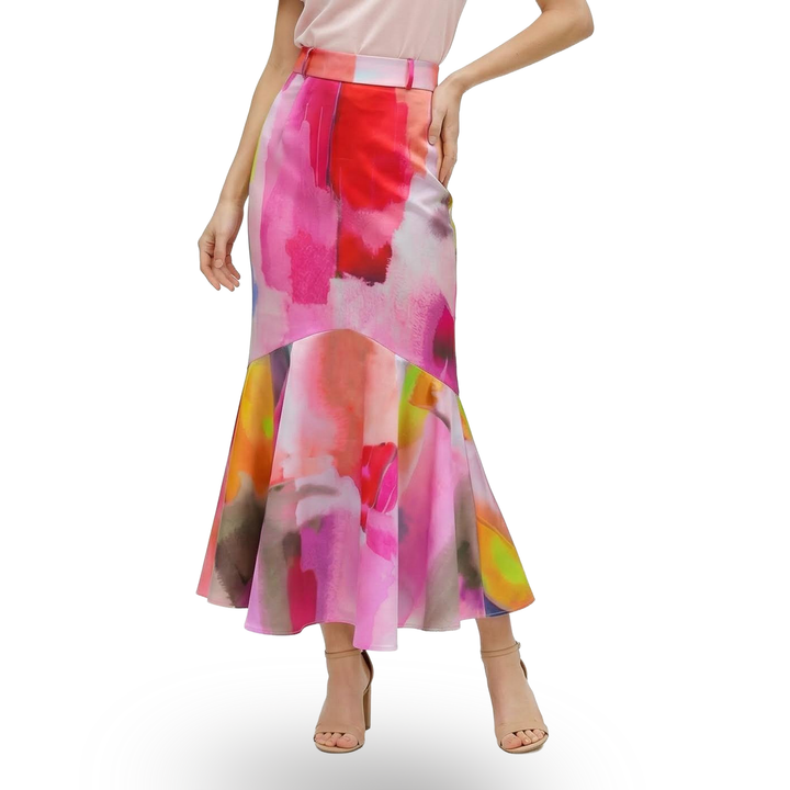 Bonita AP Pink mermaid long skirt F/P - 2MADISONAVENUE.COM