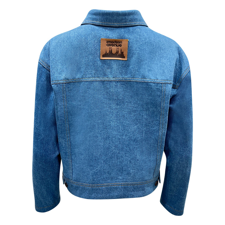 Signature Denim barrel jacket - 2MADISONAVENUE.COM