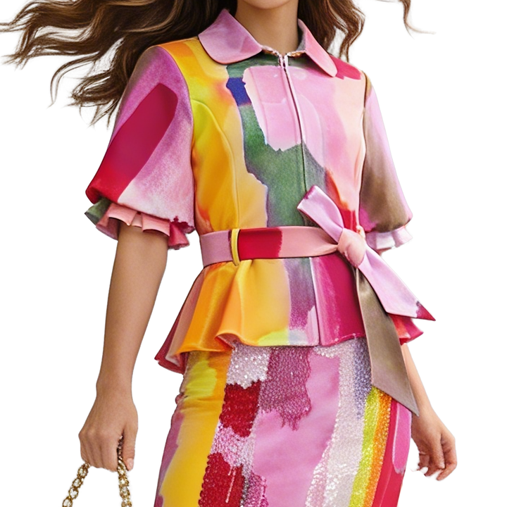 Bonita AP Pink merindu top - 2MADISONAVENUE.COM
