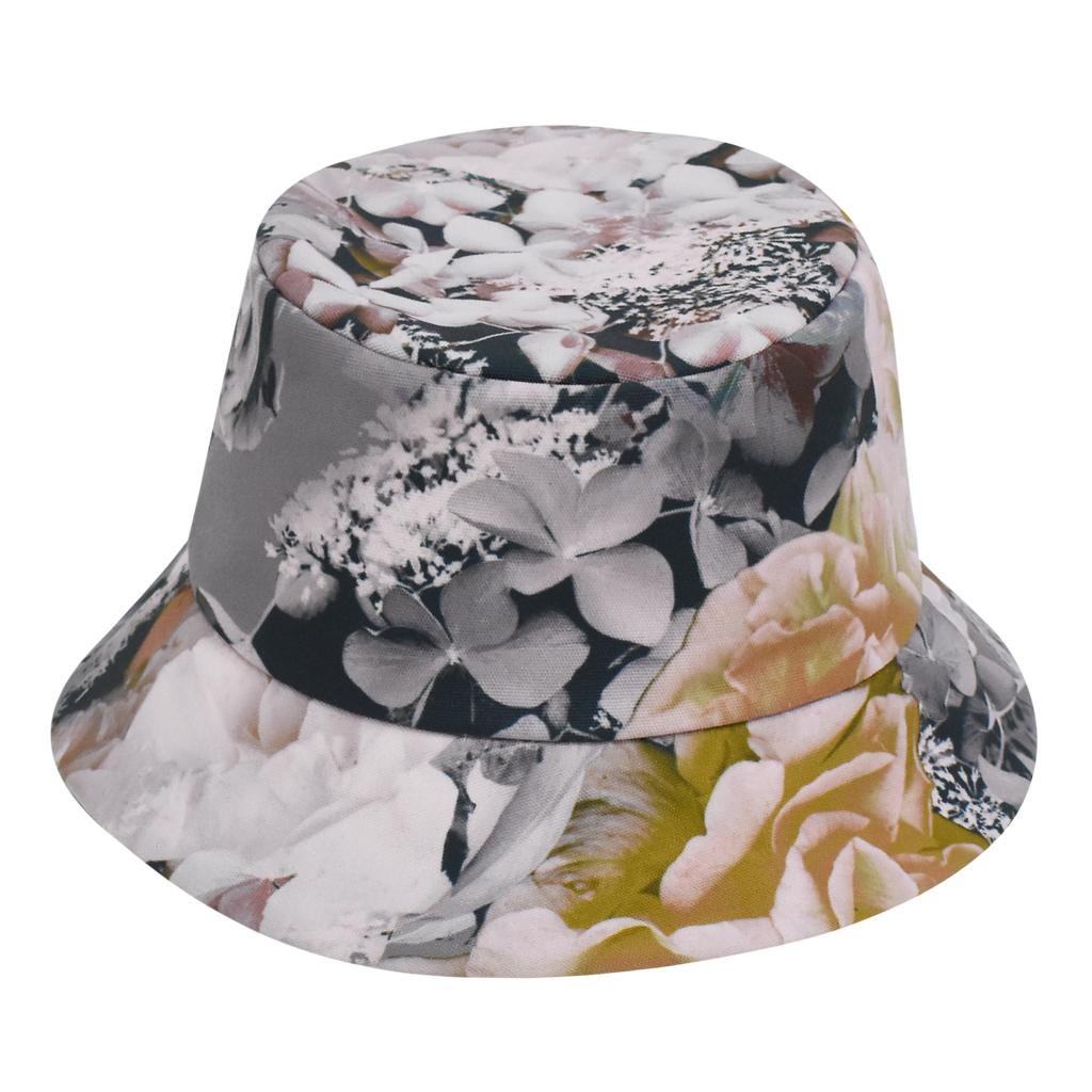 Becoming Platinum Rose Bucket Hat in Beige (6879698157591)