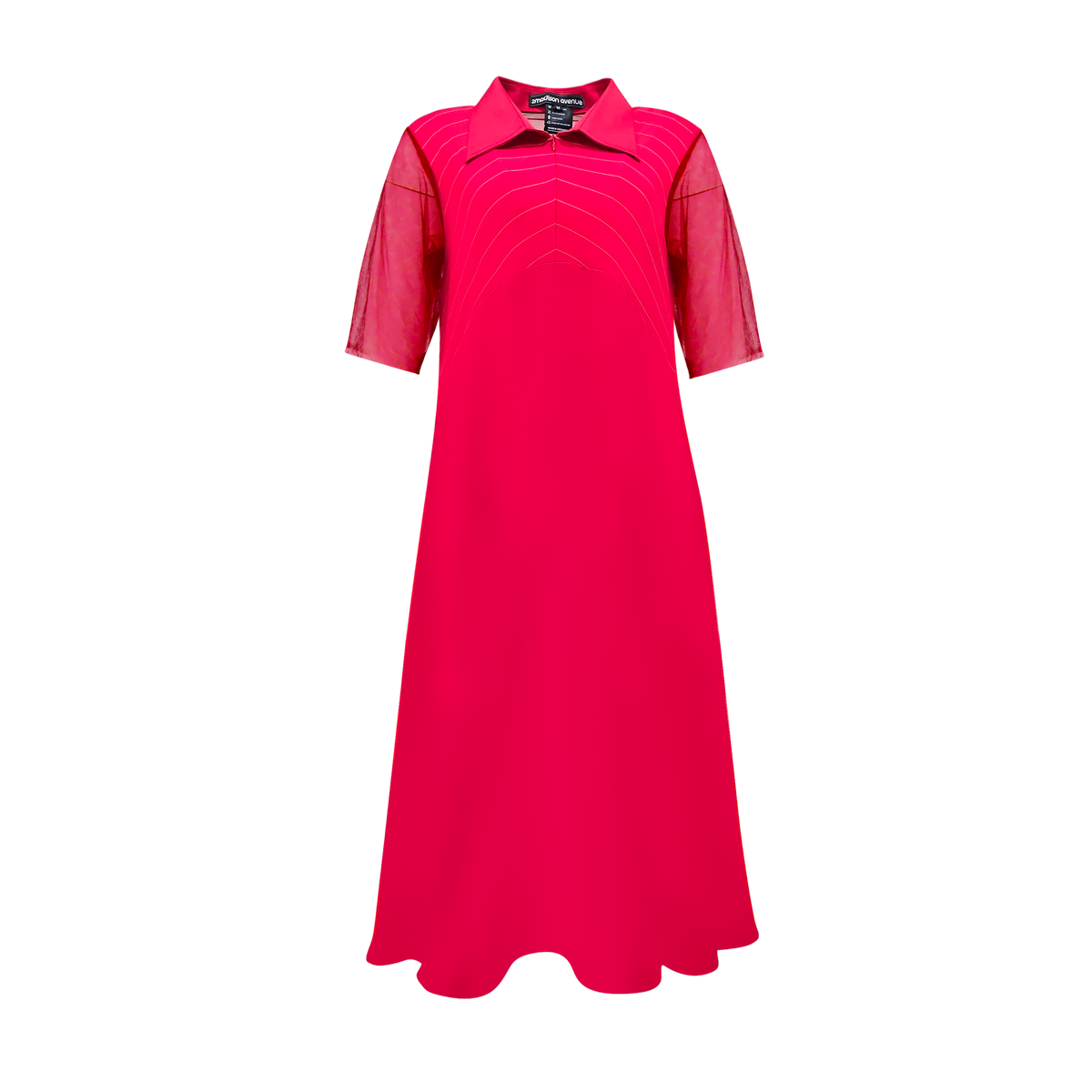 Central Celebration kimberly red stripe dress (7360755400727)