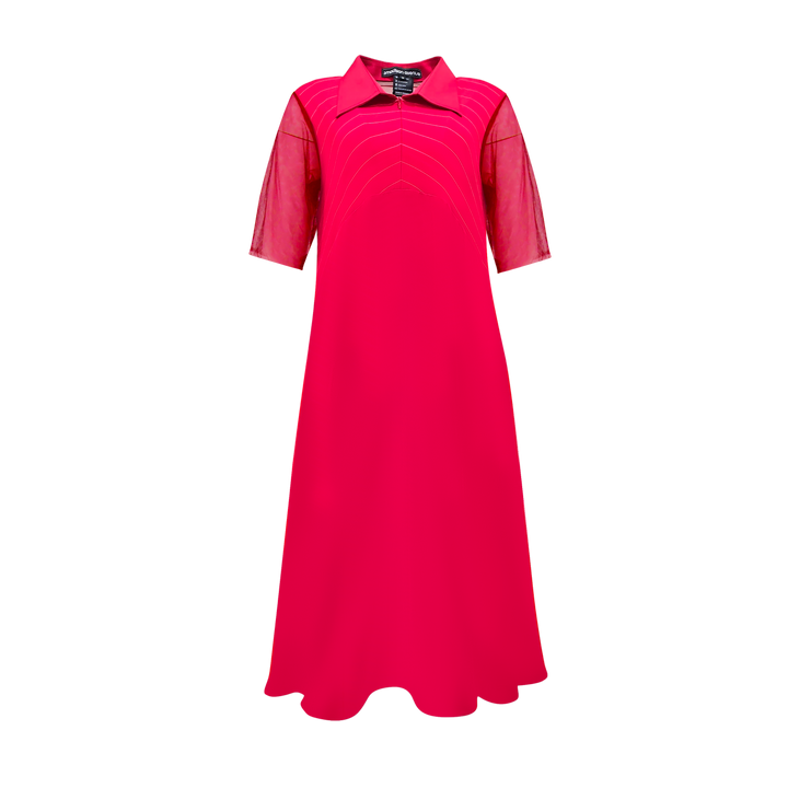 Central Celebration kimberly red stripe dress (7360755400727)