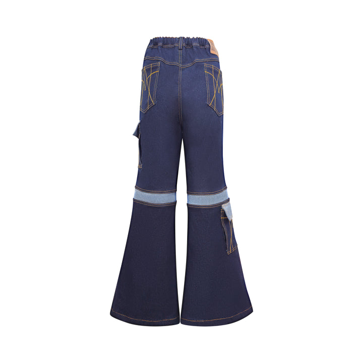 Timeless Pieces signature cargo denim pant (7666099322903)