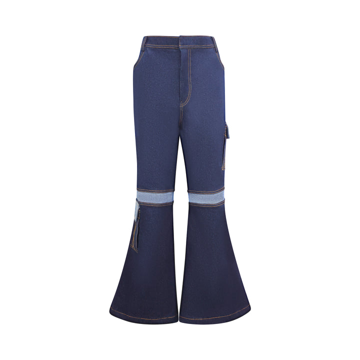 Timeless Pieces signature cargo denim pant (7666099322903)