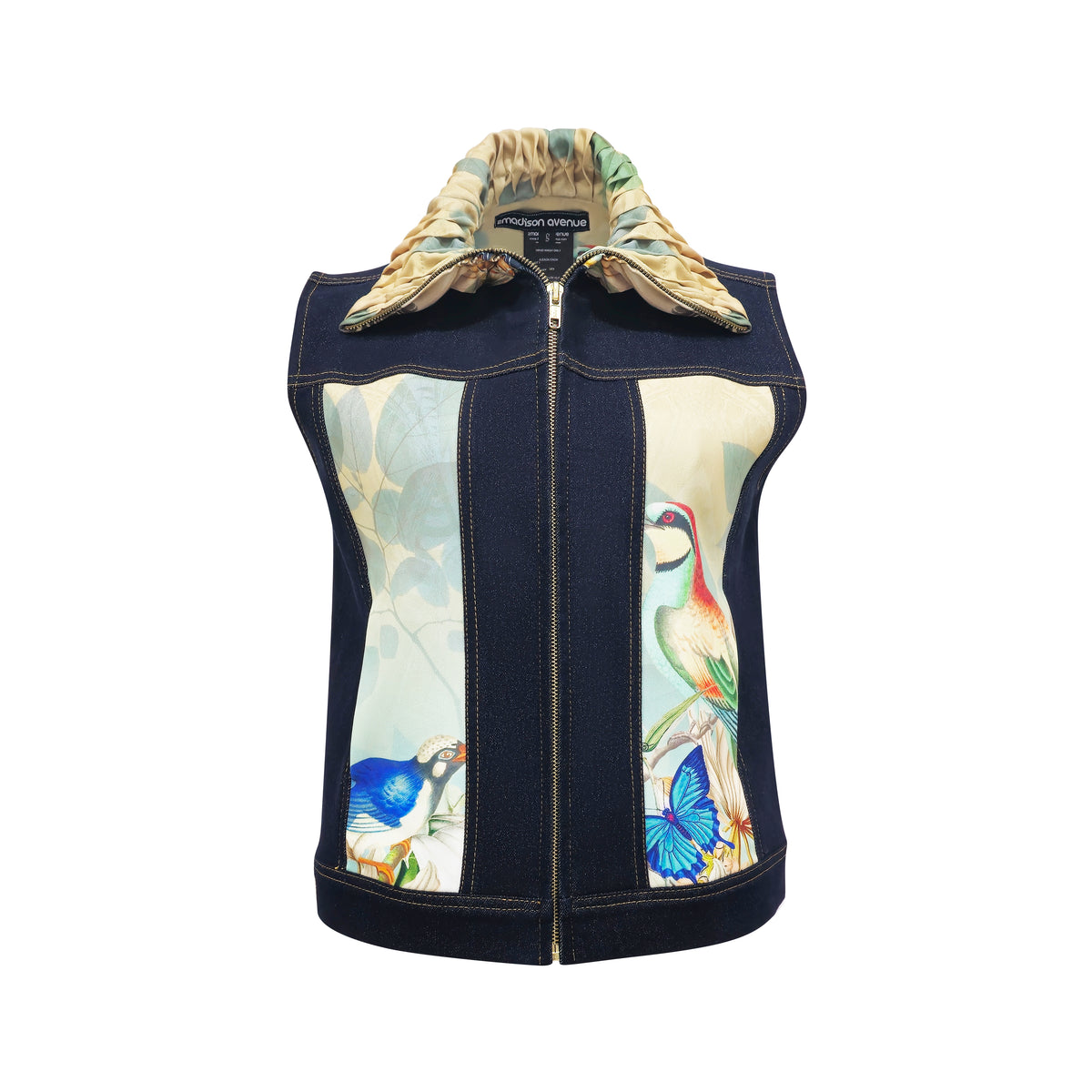 Miami Tosca fancy denim vest (7679133548567)