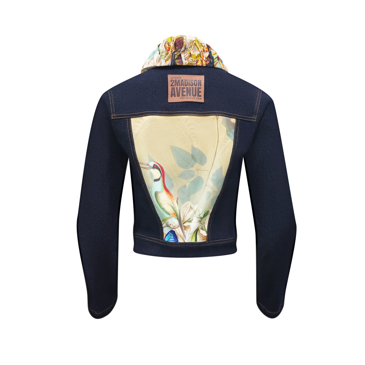 Miami Tosca cropped denim jacket (7679327404055)