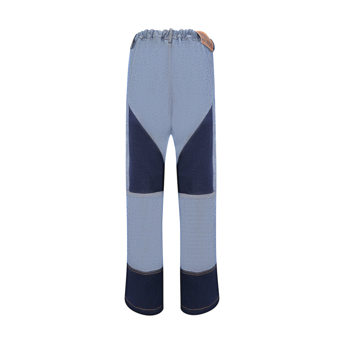 Timeless Pieces signature gangsta denim pant with chambray (7666105286679)