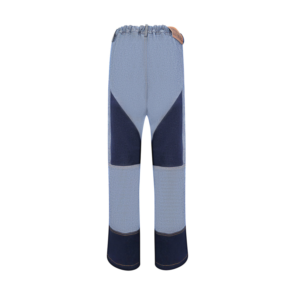 Timeless Pieces signature gangsta denim pant with chambray (7666105286679)